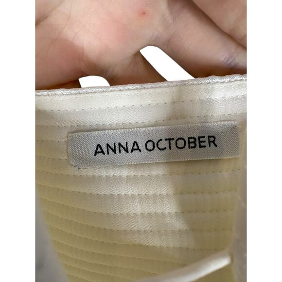 Anna October Sarah Maxi Dress Halter Neck Satin Formal Bridal Wedding Gala XS - Picture 8 of 10